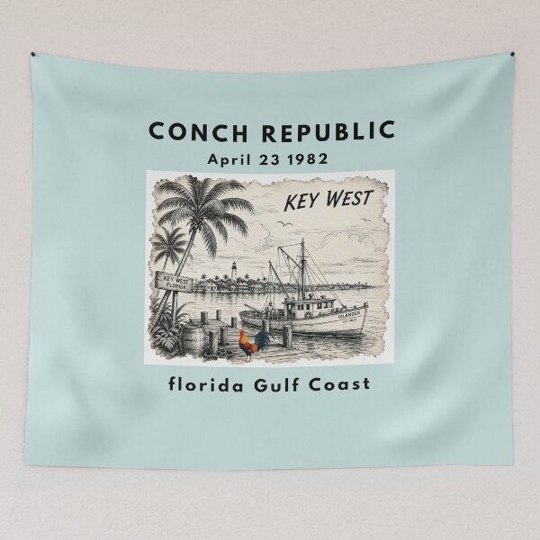 Item preview, Conch Republic Key West designed and sold by rocklegends99.
