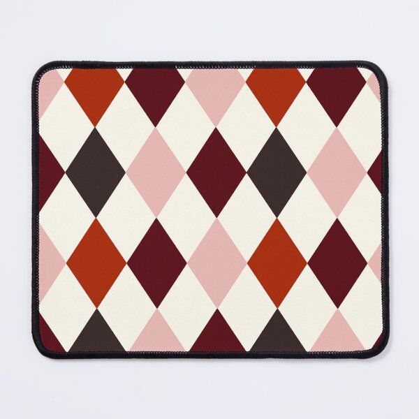 Item preview, Autumnal Dark Academia Harlequin Argyle Pattern designed and sold by RM-Journey.