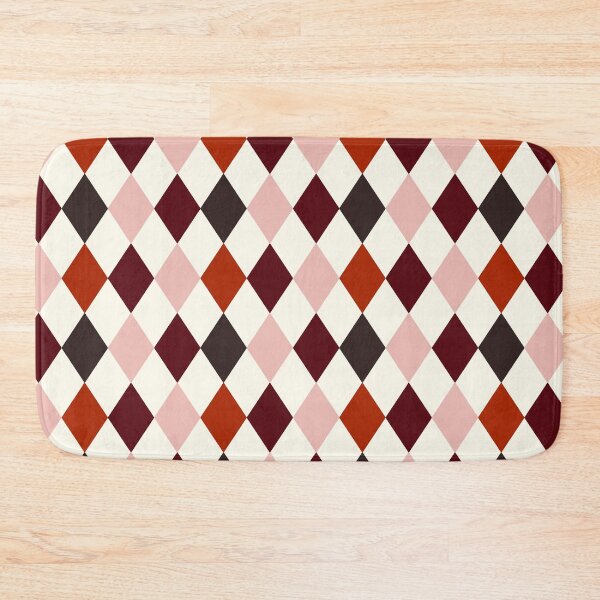 Item preview, Autumnal Dark Academia Harlequin Argyle Pattern designed and sold by RM-Journey.