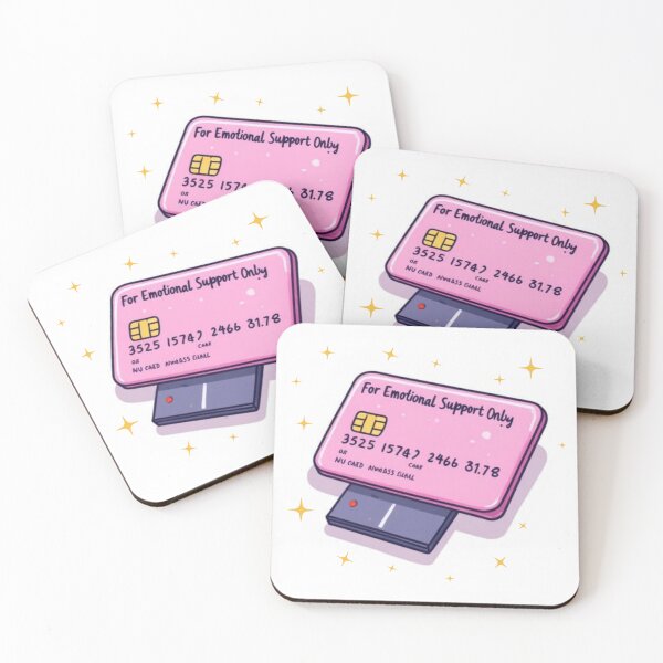 Item preview, For Emotional Support Only Credit designed and sold by GirlyVision.