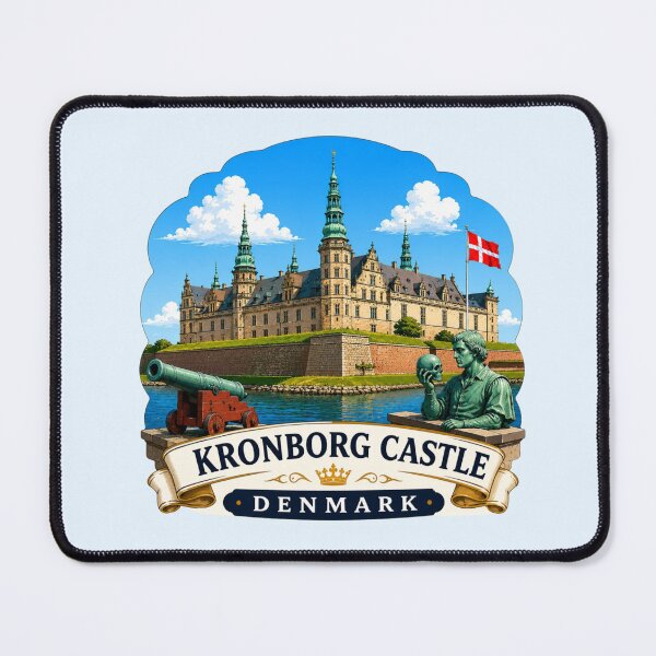 Item preview, Kronborg Castle, Denmark - Hamlet Castle designed and sold by Myra365Art.