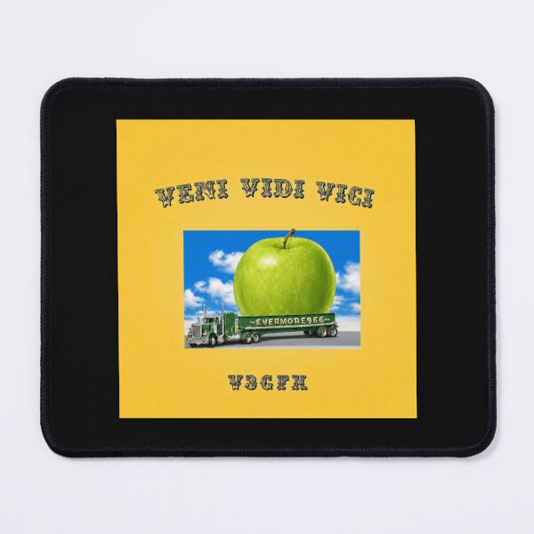 Item preview, GIANT GREEN APPLES, BLUE SKIES, CLASSIC 1974 KENWORTH W900A~VENI VIDI VICI~SAINT JOSEPH, MICHIGAN U.S.A. designed and sold by V3GFX.