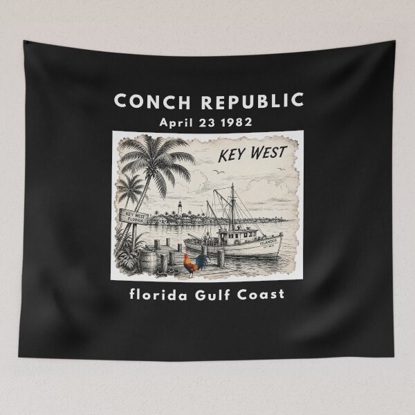 Item preview, Key West Florida Gulf Coast designed and sold by rocklegends99.