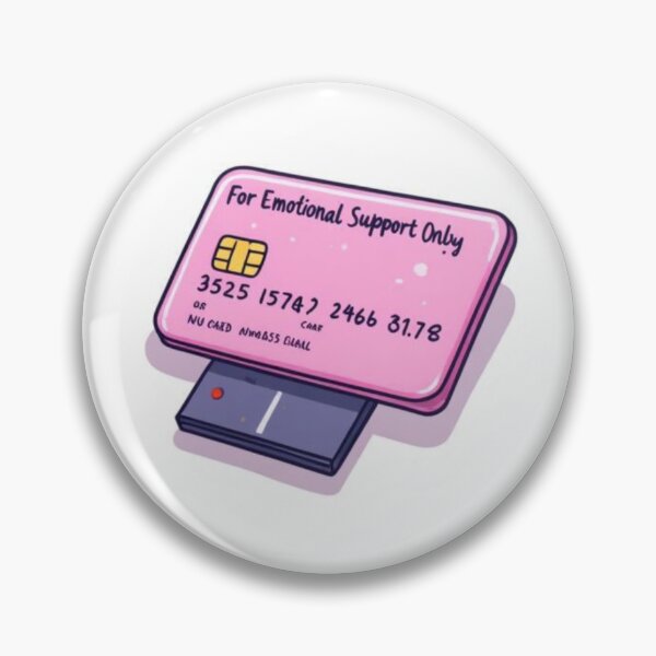 Item preview, Emotional Support Only Card designed and sold by GirlyVision.