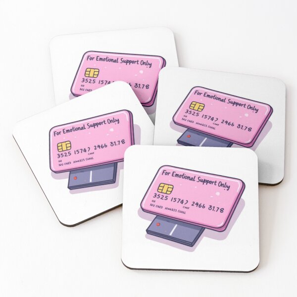 Item preview, Emotional Support Only Card designed and sold by GirlyVision.