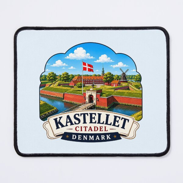 Item preview, Kastellet Citadel, Denmark - Historic Fortress designed and sold by Myra365Art.
