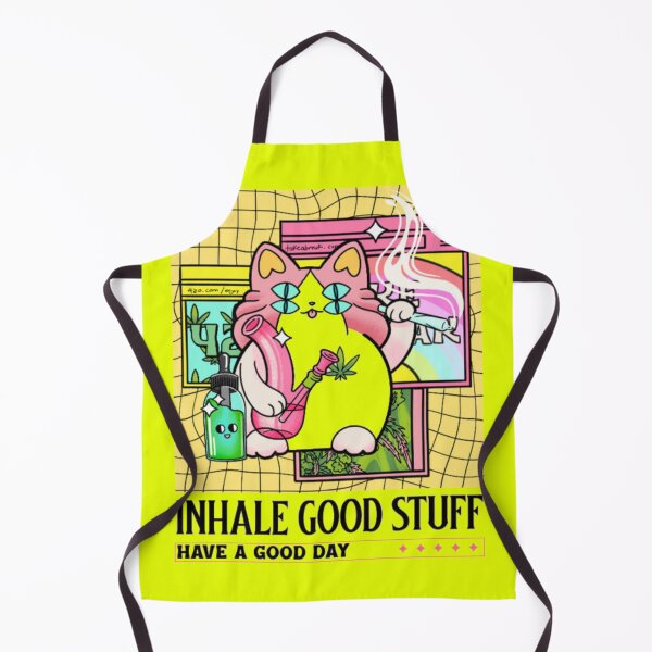 Item preview, Inhale Good Stuff Trippy Stoner Cat designed and sold by GenZFashion000.