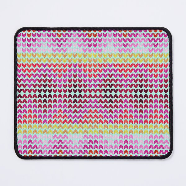 Item preview, Watercolor Heart Parade Pattern designed and sold by Digitara8595.