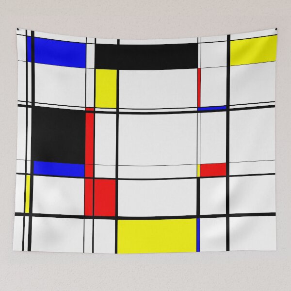 Item preview, Mondrian Inspired Color Block designed and sold by wordznart.