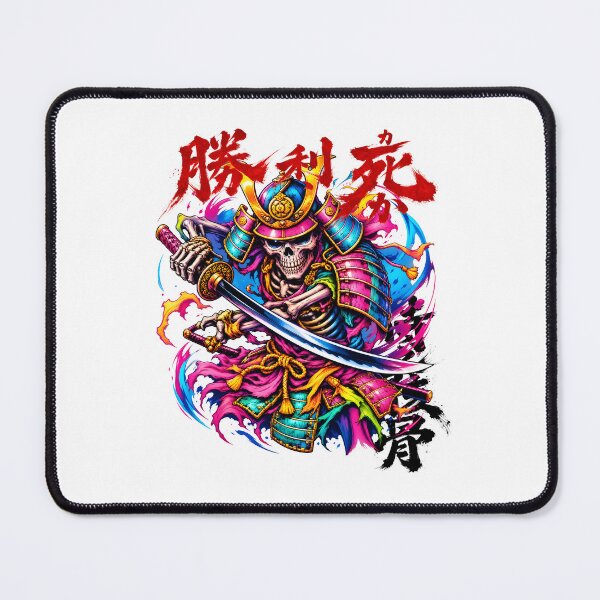 Item preview, samurai skull designed and sold by castillomiami.