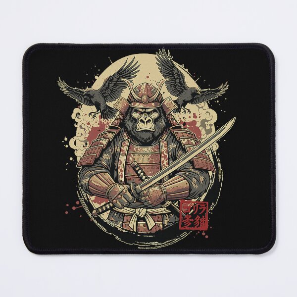 Item preview, Samurai Gorilla Warrior Vintage Graphic Japanese Men designed and sold by Littermin.