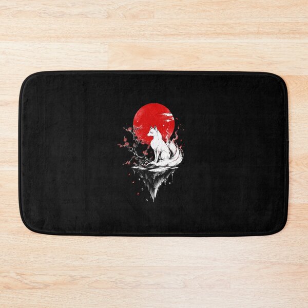 Item preview, Spirit Kitsune Under the Crimson Moon designed and sold by DogLord.