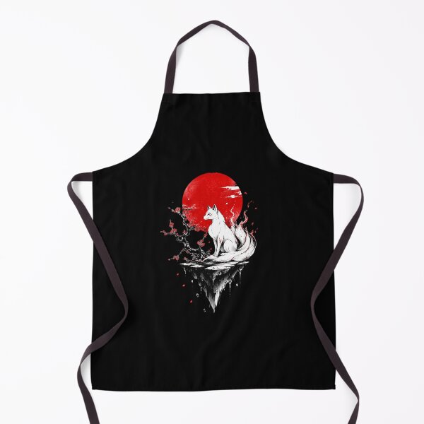 Item preview, Spirit Kitsune Under the Crimson Moon designed and sold by DogLord.