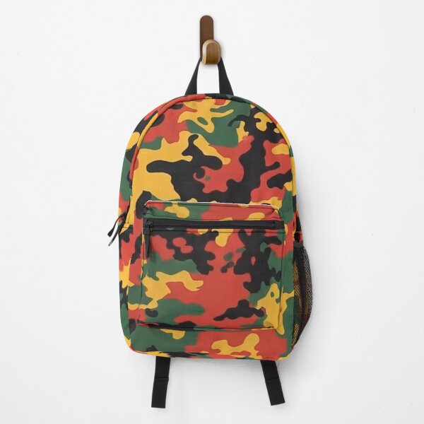 Item preview, Red Gold Green Black Abstract Camo Design designed and sold by Swanny's Custom T-shirt and Gift Designs.