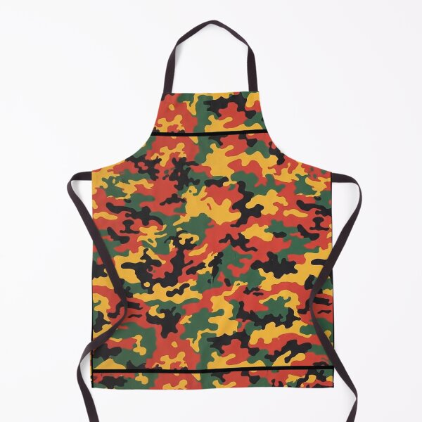 Item preview, Red Gold Green Black Abstract Camo Design designed and sold by Swanny's Custom T-shirt and Gift Designs.