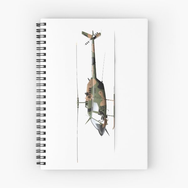 Item preview, BELL 206 KIOWA AUSTRALIAN ARMY A17-026 designed and sold by Grubby Fingers Aircraft Illustration.