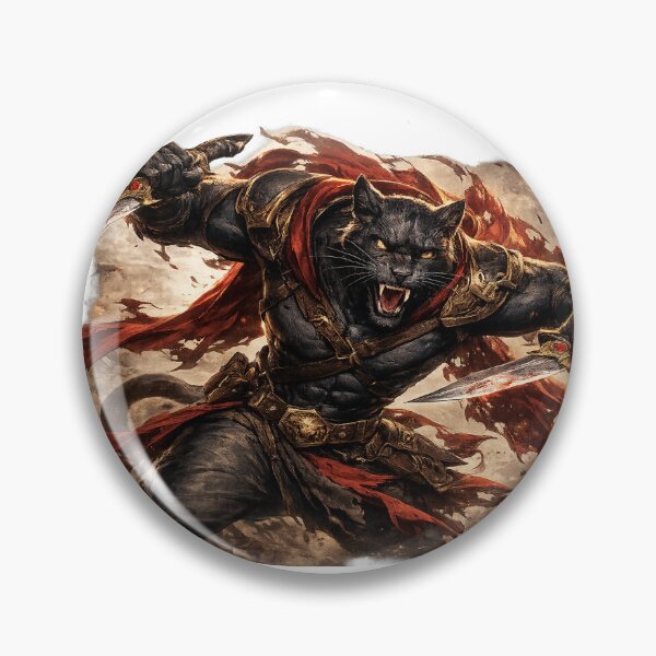 Item preview, Panther Warrior designed and sold by FyreHorse Designs.