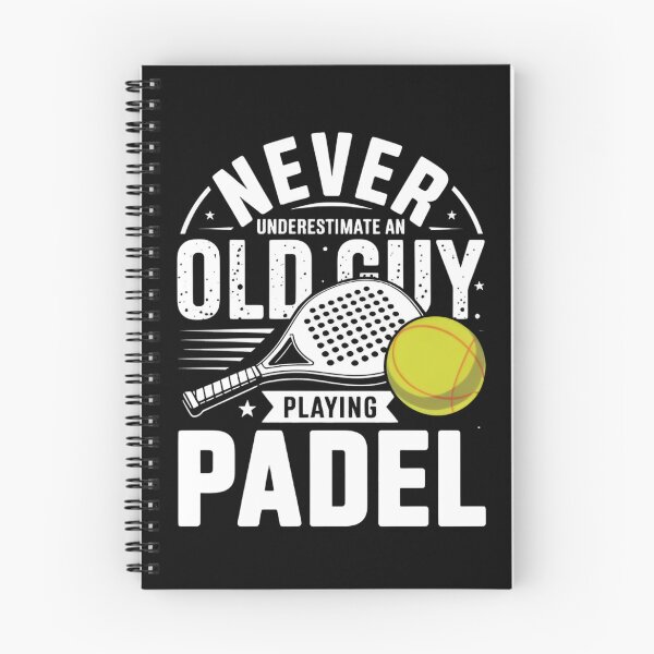 Item preview, Never Underestimate An Old Man With A Padel Funny Retro Padel Player  designed and sold by Zizo-DR44.