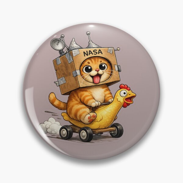 Item preview, Kucing gila NASA  designed and sold by Erni  Endah.