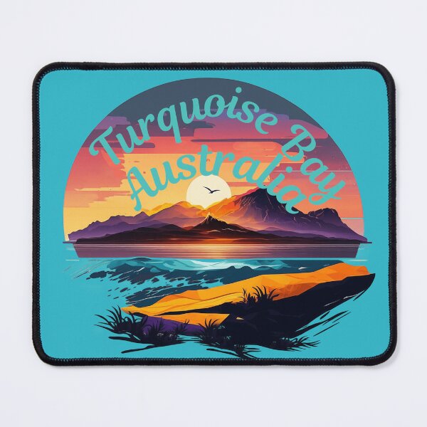 Item preview, Turquoise Bay Australia designed and sold by A Texas Belle Designs.