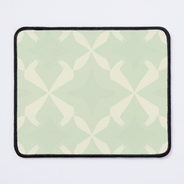 Item preview, Mint Sage Green Cream Geometric Pattern designed and sold by burbankdesigns.