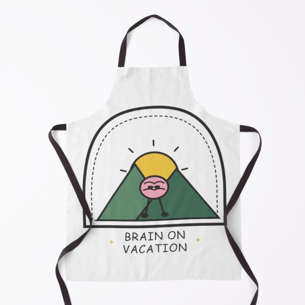 Item preview, Brain On Vacation Funny Mental Health designed and sold by artisticaiysha.