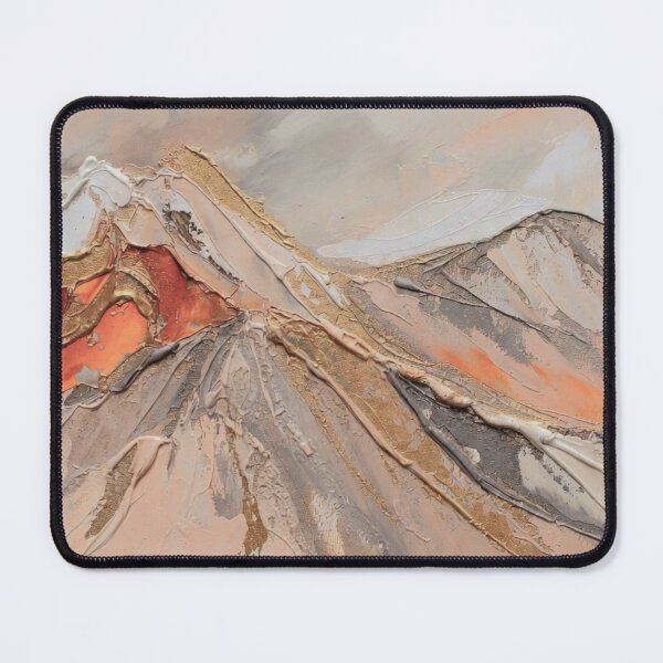 Item preview, Serene Pastel Mountains designed and sold by WeaveSphere.