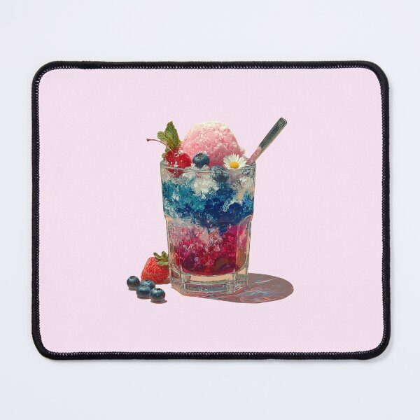 Item preview, Refreshing Summer Berry Shaved Ice Drink designed and sold by colorful-white.