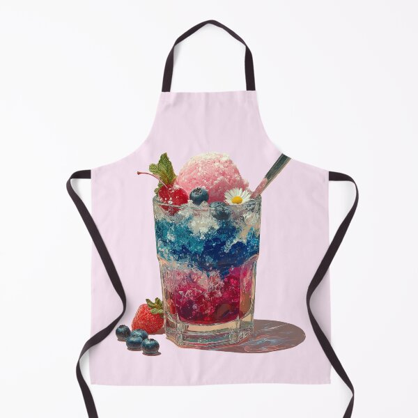 Item preview, Refreshing Summer Berry Shaved Ice Drink designed and sold by colorful-white.