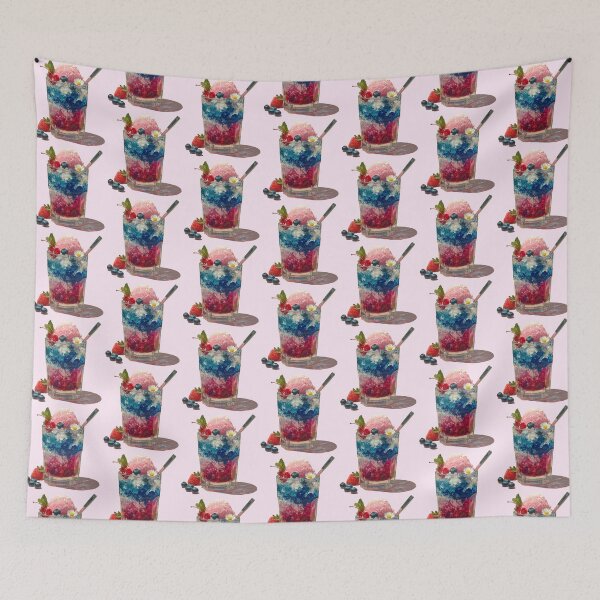 Item preview, Refreshing Summer Berry Shaved Ice Drink designed and sold by colorful-white.