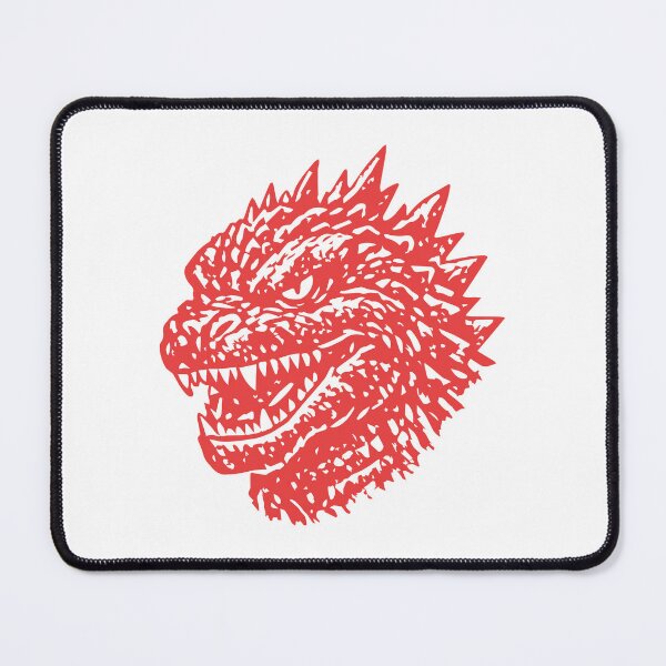 Item preview, Retro Godzilla Head Kaiju Monster Design designed and sold by FLATVAC STICKER.
