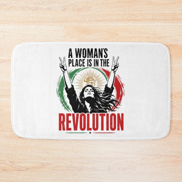 Item preview, Iran Feminist Protest "A Woman's Place is in the Revolution" designed and sold by pixiedustpaint.