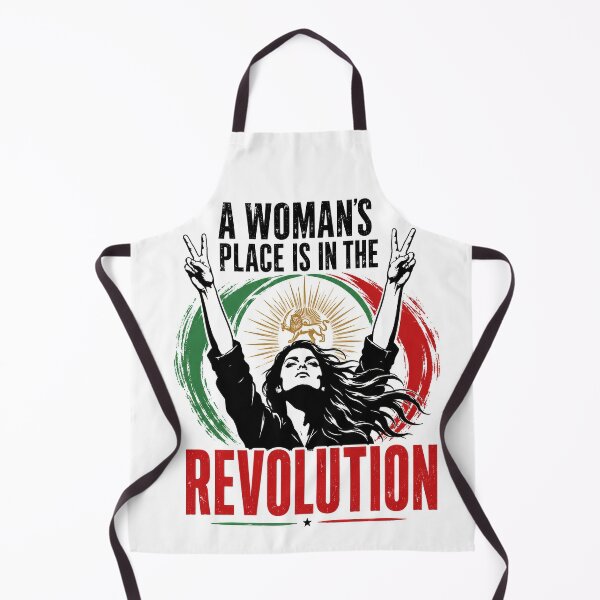 Item preview, Iran Feminist Protest "A Woman's Place is in the Revolution" designed and sold by pixiedustpaint.