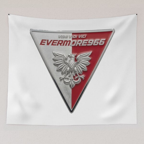Item preview, VENI VIDI VICI EVERMORE966, POLISH EAGLE, BRIGHT WHITE AND RED STEEL LOOK designed and sold by V3GFX.