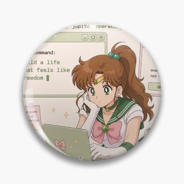 Item preview, sailor jupiter designed and sold by TwilightGhouls.