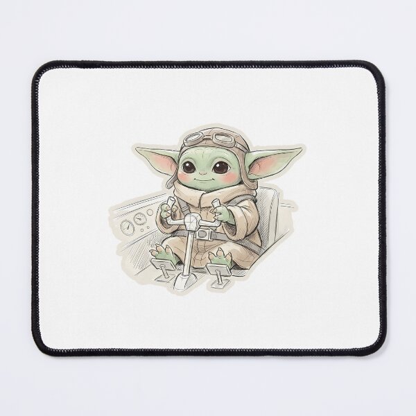 Item preview, BABY YODA PILOT designed and sold by LIS AND MELIVERSO.
