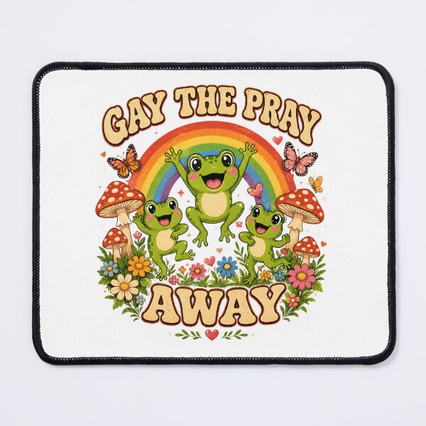 Item preview, Gay The Pray Away Frogs designed and sold by zoes-ink.