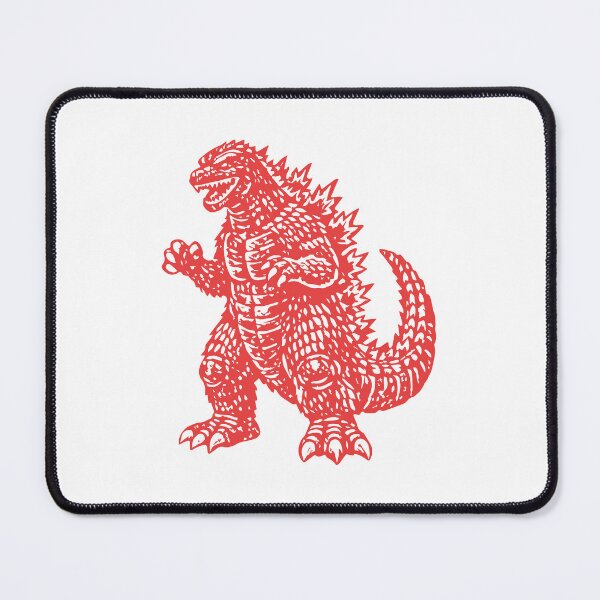 Item preview, Red Godzilla designed and sold by FLATVAC STICKER.