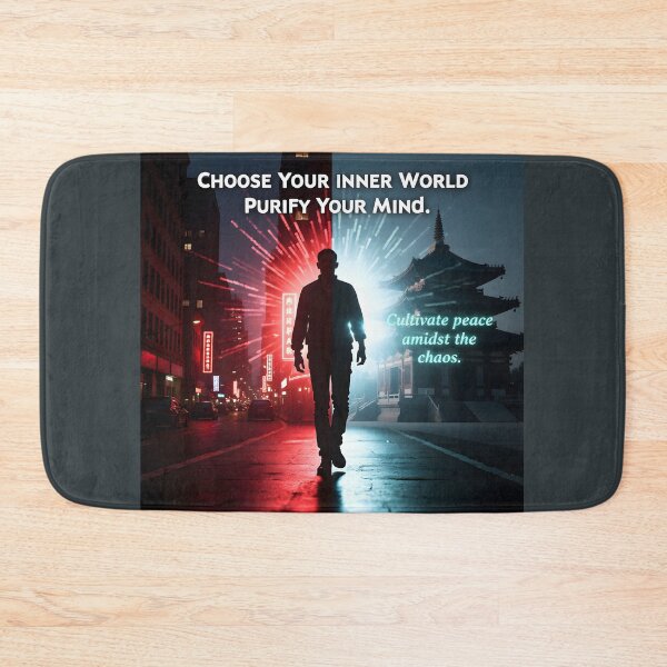 Item preview,  "Choose your inner world ,Purify your mind; Cultivate peace amidst the chaos" designed and sold by Creative-RE.