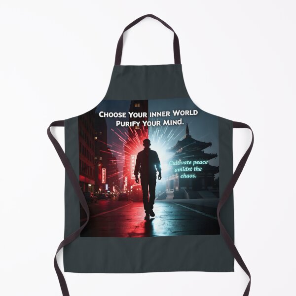 Item preview, "Choose your inner world ,Purify your mind; Cultivate peace amidst the chaos" designed and sold by Creative-RE.