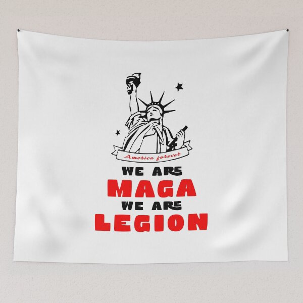 Item preview, We Are MAGA We Are Legion - DRYSMIRK Design designed and sold by DrySmirk.