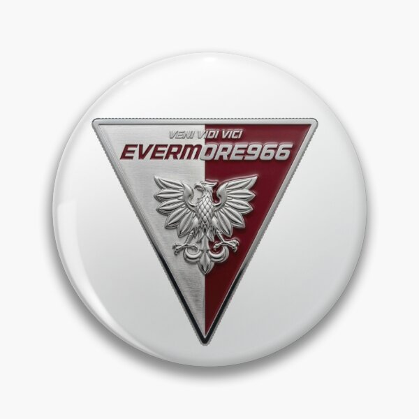 Item preview,  VENI VIDI VICI EVERMORE966, POLISH EAGLE, BRIGHT WHITE AND DARK RED STEEL LOOK designed and sold by V3GFX.