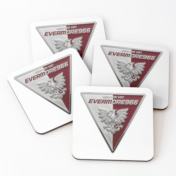 Item preview,  VENI VIDI VICI EVERMORE966, POLISH EAGLE, BRIGHT WHITE AND DARK RED STEEL LOOK designed and sold by V3GFX.