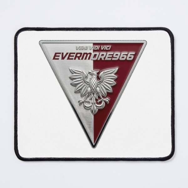 Item preview, VENI VIDI VICI EVERMORE966, POLISH EAGLE, BRIGHT WHITE AND DARK RED STEEL LOOK designed and sold by V3GFX.