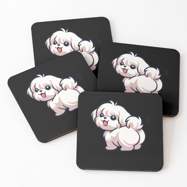 Item preview, Funny White Shih Tzu Guess What Cheeky Mom Dad Kids designed and sold by rafaeltto.