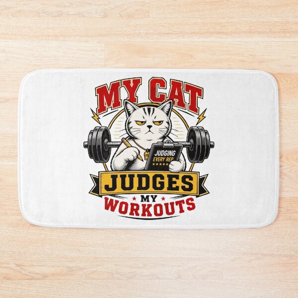 Item preview, My cat judges my workouts designed and sold by PawFitt.