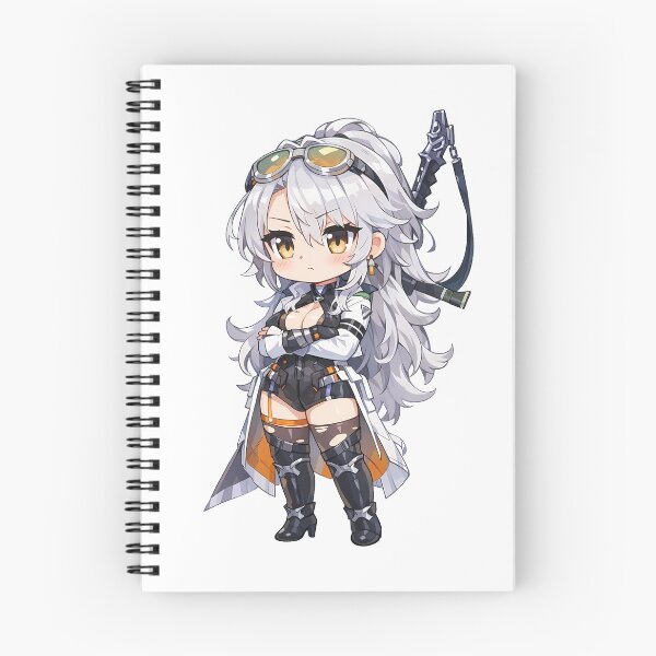 Item preview, Chibi Nine from Chaos Zero Nightmare designed and sold by StudioMizzle.