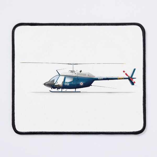 Item preview, BELL 206 KIOWA AUSTRALIAN ARMY N17-025 designed and sold by Grubby Fingers Aircraft Illustration.