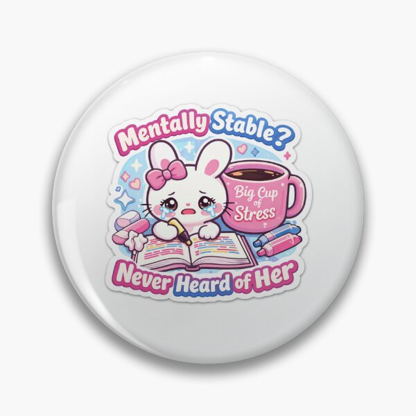 Item preview, Crying Bunny Sticker Kawaii Student Meme Aesthetic for Burnout Humor & Gen Z Energy designed and sold by CutePrintCorner.
