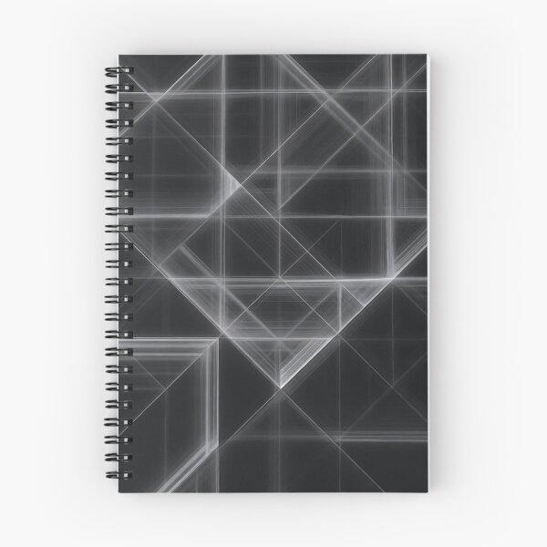 Item preview, Translucent Grayscale Geometric Grid Art designed and sold by IntelliMindDesigns.